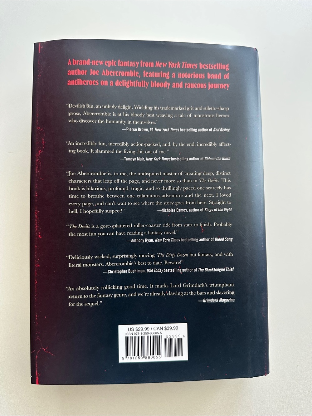 The Devils by Joe Abercrombie -- Hardcover Special Edition - Picture 4 of 6